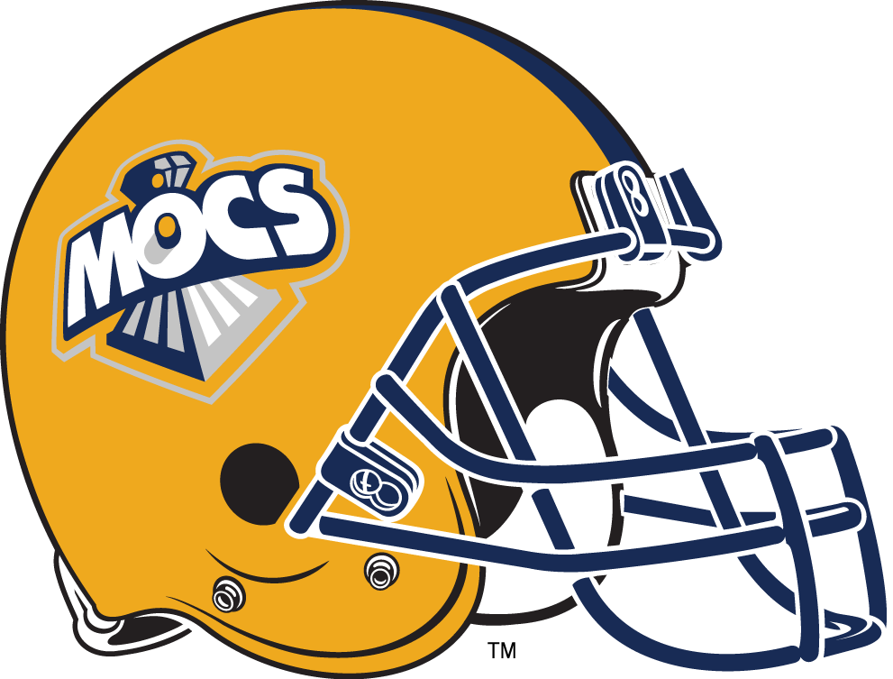 Chattanooga Mocs 2001-2007 Helmet Logo iron on paper